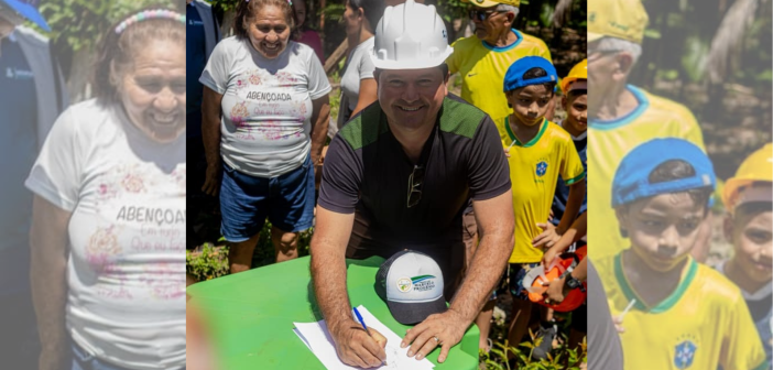 ZONA RURAL É COMPROMISSO: Ordem de serviço para reforma da Ponte do Rio Tatuoca